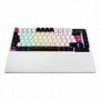 ASUS ROG Azoth X, Avec fil &sans fil, USB + RF Wireless + Bluetooth, Clavier mécanique, QWERTZ, LED RGB, Blanc