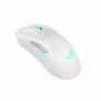 ASUS ROG Keris II Origin WHT, Droitier, Optique, RF Wireless + Bluetooth + USB Type-A, 42000 DPI, Blanc