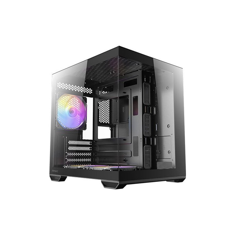 Antec 0-761345-10217-9, Mini Tower, PC, Noir, ITX, micro ATX, 1x 120 mm, 2x 120 mm