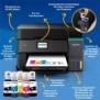 Epson EcoTank ET-4950, Jet d'encre, Impression couleur, 4800 x 1200 DPI, A4, Impression directe, Noir