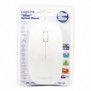 LogiLink ID0062, Optique, USB Type-A, 1000 DPI, Blanc
