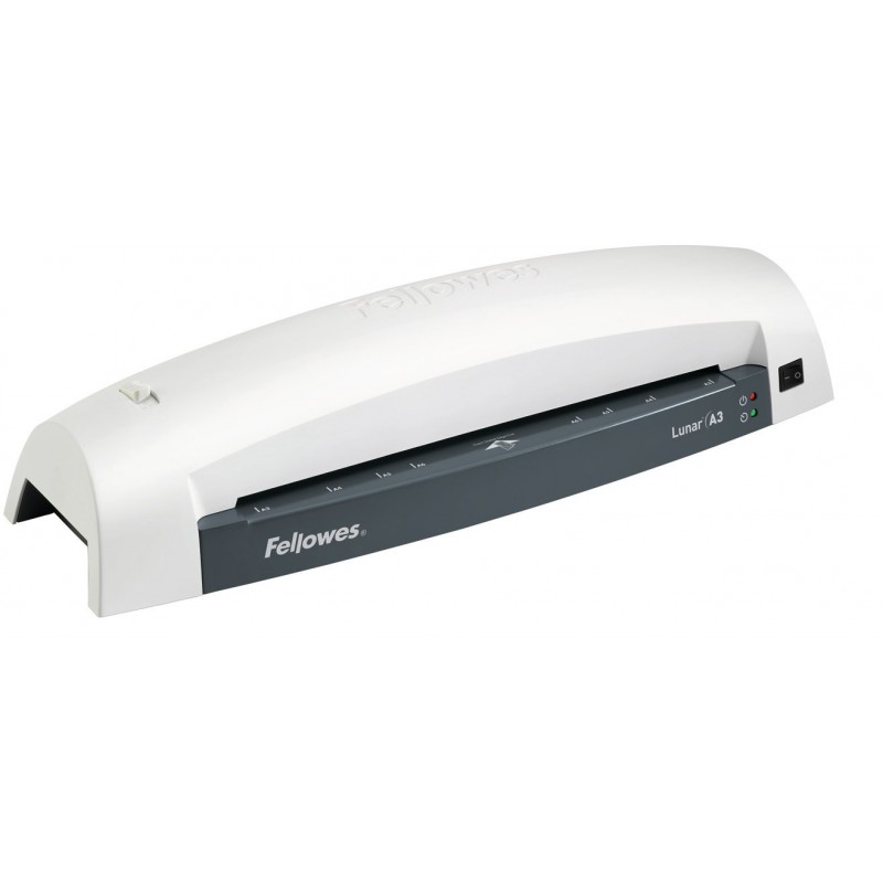 Fellowes Plastifieuse Lunar A3, 32 cm, Laminoir à chaud, 6 min, 0,08 mm, Blanc, Plastique