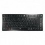 Cherry KW X ULP 2.0 MINI, Avec fil &sans fil, USB + RF Wireless + Bluetooth, Clavier mécanique, QWERTZ, LED, Noir