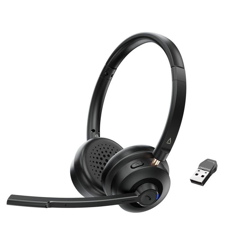 Creative Labs Creative On-Ear-Headset Chat Wireless - Headset - Headset - Wireless