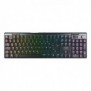 Cherry XTRFY MX 10.1 Wireless, Avec fil &sans fil, USB + RF Wireless + Bluetooth, Clavier mécanique, QWERTZ, LED RGB, Noir