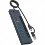 ICY BOX USB3.2 Gen2 Hub PD m. Kartenleser USB3.2 Gen2.10Gbits