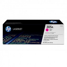 HP 305A toner LaserJet magenta authentique, 2600 pages, Magenta, 1 pièce