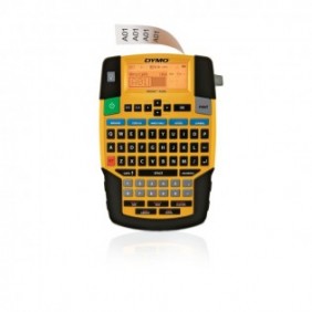 Dymo RHINO 4200, QWERTY, Lithium-Ion Li-Ion, Noir, Jaune