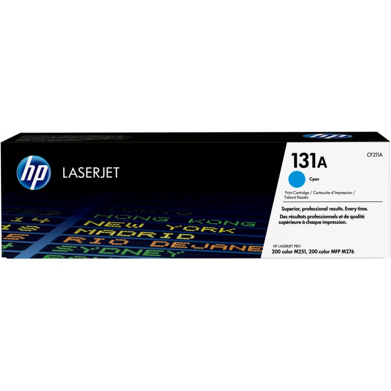 HP 131A toner LaserJet cyan authentique, 1800 pages, Cyan, 1 pièce