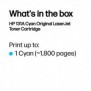 HP 131A toner LaserJet cyan authentique, 1800 pages, Cyan, 1 pièce