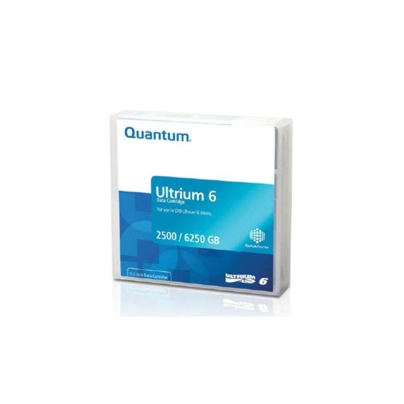 Quantum MR-L6MQN-01, Bande de données vierge, LTO, 2,5 To, 6,25 To, Noir, Gris, 10 - 45 C