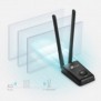 TP-LINK TL-WN8200ND, Sans fil, USB, WLAN, Wi-Fi 4 802.11n, 300 Mbits, Noir