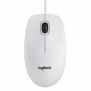 Logitech B100 Optical Usb Mouse f Bus, Ambidextre, Optique, USB Type-A, 800 DPI, Blanc