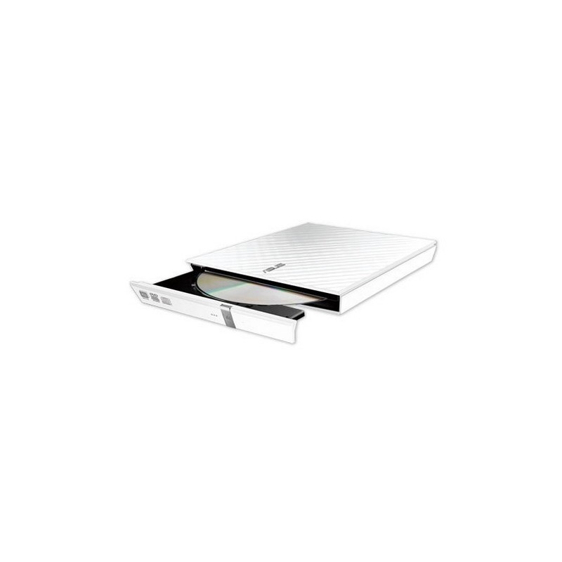 ASUS SDRW-08D2S-U Lite, Blanc, Plateau, horizontale, PC de bureauPC portable, DVD±RRW, USB 2.0