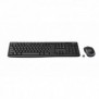Logitech MK270, Taille réelle 100 %, Sans fil, RF sans fil, QWERTZ, Noir, Souris incluse