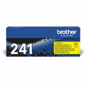 Brother TN-241Y - Cartouche de toner originale – Jaune, 1400 pages, Jaune, 1 pièce