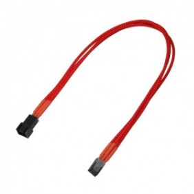 Nanoxia 3-Pin Molex, 0,3 m, Molex 3-pin, Molex 3-pin, Mâle, Mâle, Droit