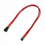 Nanoxia 3-Pin Molex, 0,3 m, Molex 3-pin, Molex 3-pin, Mâle, Mâle, Droit