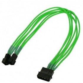 Nanoxia NX42A30NG, 0,3 m, Molex 4-pin, 2 x Molex 3-pin, Mâle, Femelle, Droit