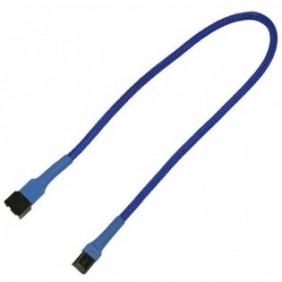 Nanoxia 3-pin Molex, 0.3m, 0,3 m, Molex 3-pin, Molex 3-pin, Mâle, Femelle, Droit