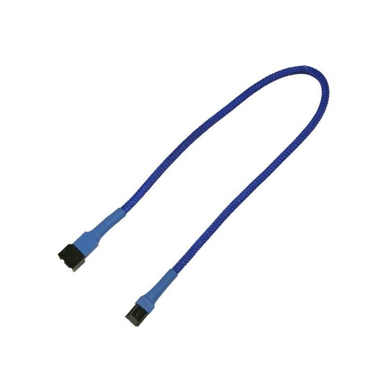 Nanoxia 3-pin Molex, 0.3m, 0,3 m, Molex 3-pin, Molex 3-pin, Mâle, Femelle, Droit
