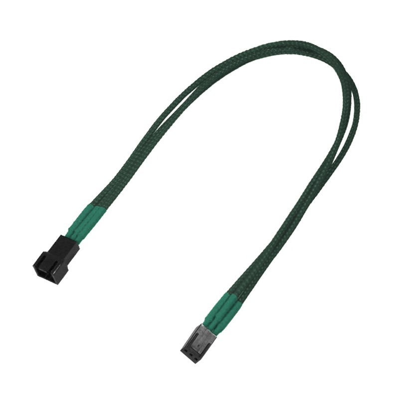 Nanoxia NX3PV3EG, 0,3 m, Molex 3-pin, Molex 3-pin, Mâle, Femelle, Droit