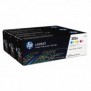 HP 305A pack de 3 toners LaserJet cyanmagentajaune authentiques, 2600 pages, Cyan, Magenta, Jaune, 3 pièce