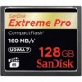 SanDisk 128GB Extreme Pro CF 160MBs, 128 Go, CompactFlash, 160 Mos, 150 Mos