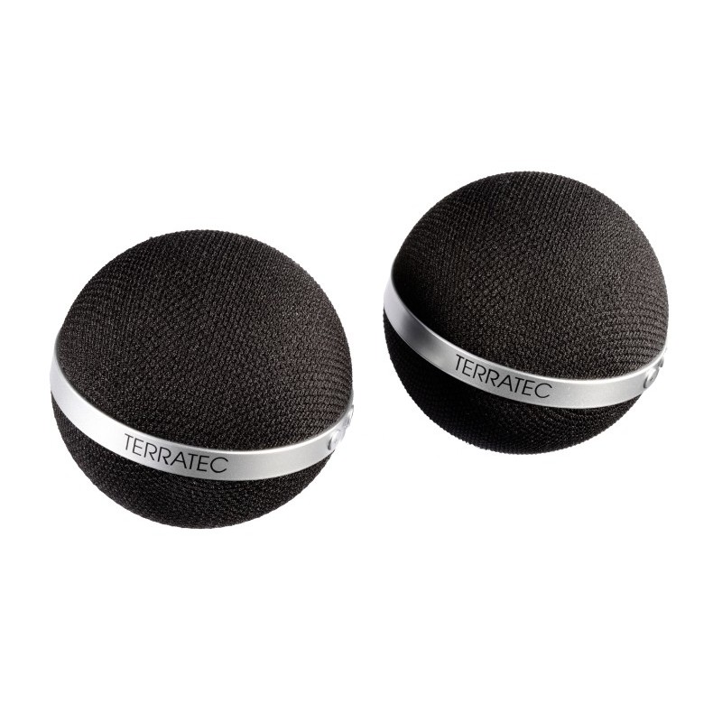 TerraTec Concert BT mobile stereo, 2.0 canaux, 1-voie, 3 W, Avec fil &sans fil, 2.1+EDR, 10 m