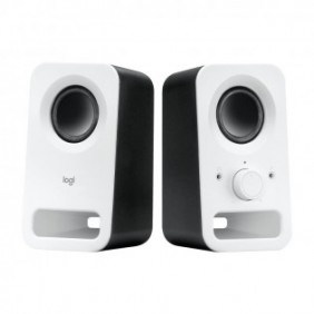 Logitech Z150, 2.0 canaux, Avec fil, 3 W, Blanc
