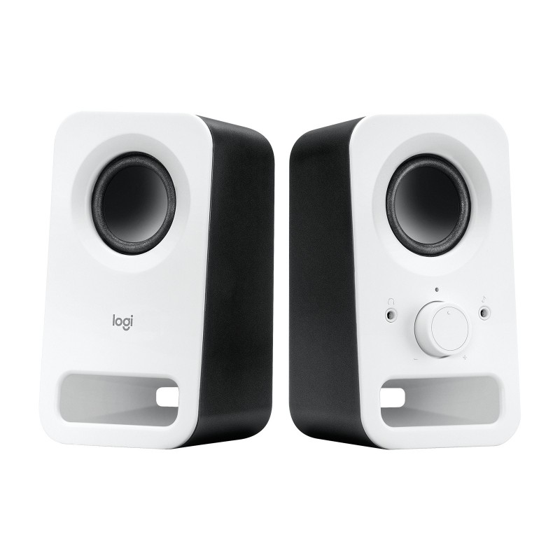 Logitech Z150, 2.0 canaux, Avec fil, 3 W, Blanc