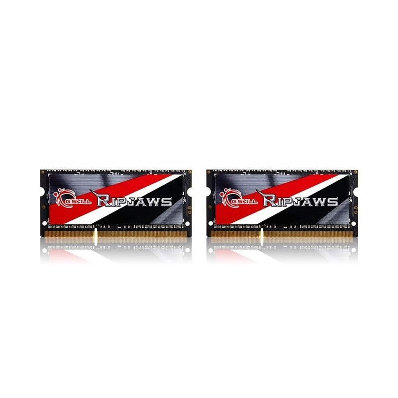 G.Skill 8GB DDR3-1600, 8 Go, 2 x 4 Go, DDR3, 1600 MHz, 204-pin SO-DIMM
