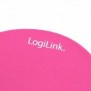 LogiLink ID0027P, Rose, Monochromatique, mousse, Gel, Caoutchouc, Repose-poignets