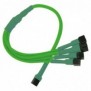 Nanoxia NX34A30NG, 0,6 m, Molex 3-pin, 4 x Molex 3-pin, Mâle, Femelle, Droit