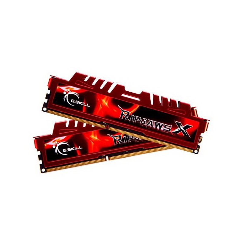 G.Skill RipjawsX, 16GB 2x 8GB DDR3, 16 Go, 2 x 8 Go, DDR3, 2133 MHz, 240-pin DIMM, Rouge