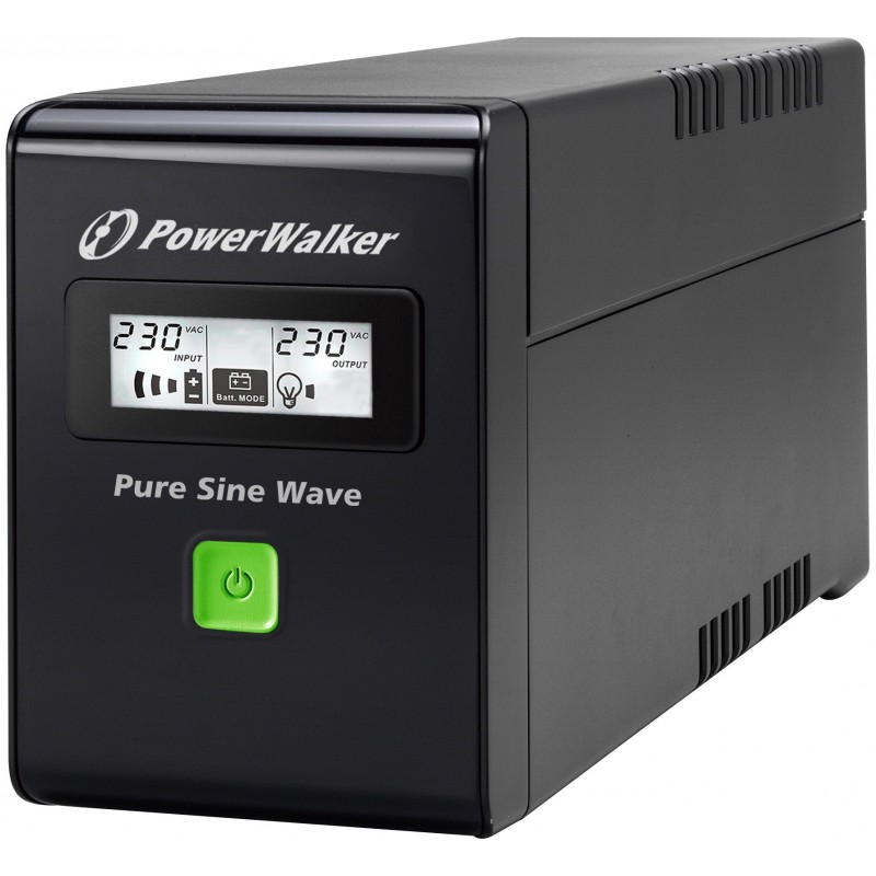 BlueWalker PowerWalker VI 600 SW, Interactivité de ligne, 0,6 kVA, 360 W, 162 V, 290 V, 220 V