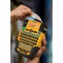Dymo Rhino 4200, QWERTY, Transfert thermique, Sans fil, Lithium-Ion Li-Ion, Noir, Jaune
