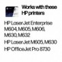 HP 81A toner LaserJet noir authentique, 10500 pages, Noir, 1 pièce