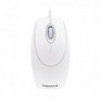 Cherry WHEELMOUSE OPTICAL Souris filaire, gris clair, PS2USB, Ambidextre, Optique, USB Type-A, 1000 DPI, Blanc
