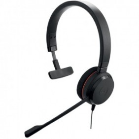 Jabra Evolve 20, Avec fil, BureauCentre d'appels, 142 g, Casque, Noir