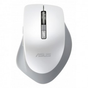 ASUS WT425, Droitier, Optique, RF sans fil, 1600 DPI, Perle, Blanc
