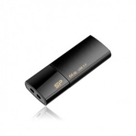 Silicon Power Blaze B05, 64 Go, USB Type-A, 3.2 Gen 1 3.1 Gen 1, Slide, 9,2 g, Noir