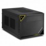Sharkoon SHARK ZONE C10, PC, Noir, Jaune, Mini-ITX, Métal, Gaming, 15 cm