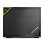 Sharkoon SHARK ZONE C10, PC, Noir, Jaune, Mini-ITX, Métal, Gaming, 15 cm