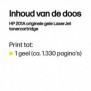 HP 201A toner LaserJet Jaune authentique, 1330 pages, Jaune, 1 pièce