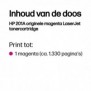 HP 201A toner LaserJet Magenta authentique, 1330 pages, Magenta, 1 pièce
