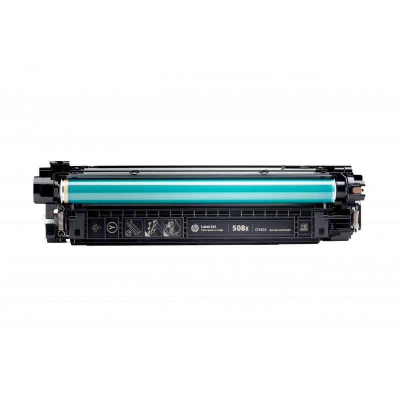 HP 508X toner LaserJet Jaune grande capacité authentique, 9500 pages, Jaune, 1 pièce