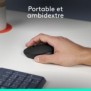 Logitech M171, Ambidextre, Optique, RF sans fil, 1000 DPI, Gris