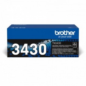 Brother TN-3430 - Cartouche de toner originale – Noir, 3000 pages, Noir, 1 pièce