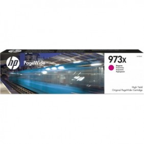 HP 973X cartouche PageWide Magenta grande capacité authentique, Rendement élevé , Magenta, Encre à pigments, 86 ml, 1 pièce, 7000 pages